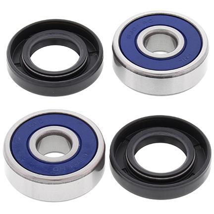 ALL BALLS WHEEL BEARING KIT FRONT 08-13 KAWASAKI KLX140/L, ALLBALLS 25-1581 ROAD