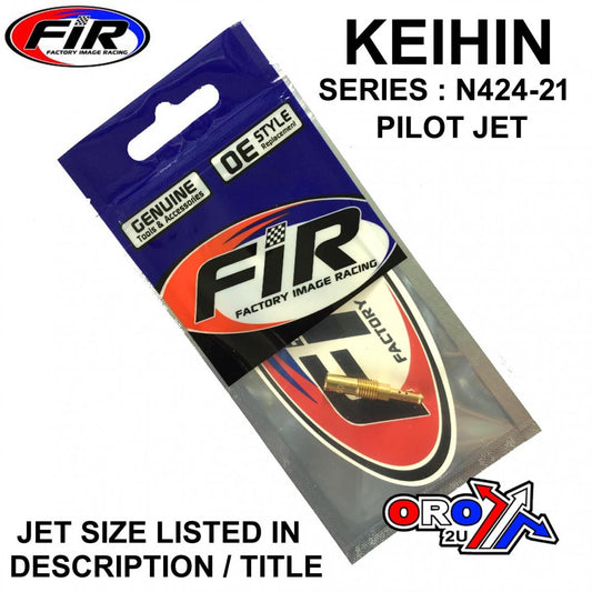 FIR CARBURETTOR JET PILOT 40 KEIHIN N424-21