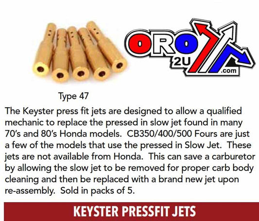 FIR CARBURETTOR 35 SLOW JET KEYSTER TYPE 47 18-5862