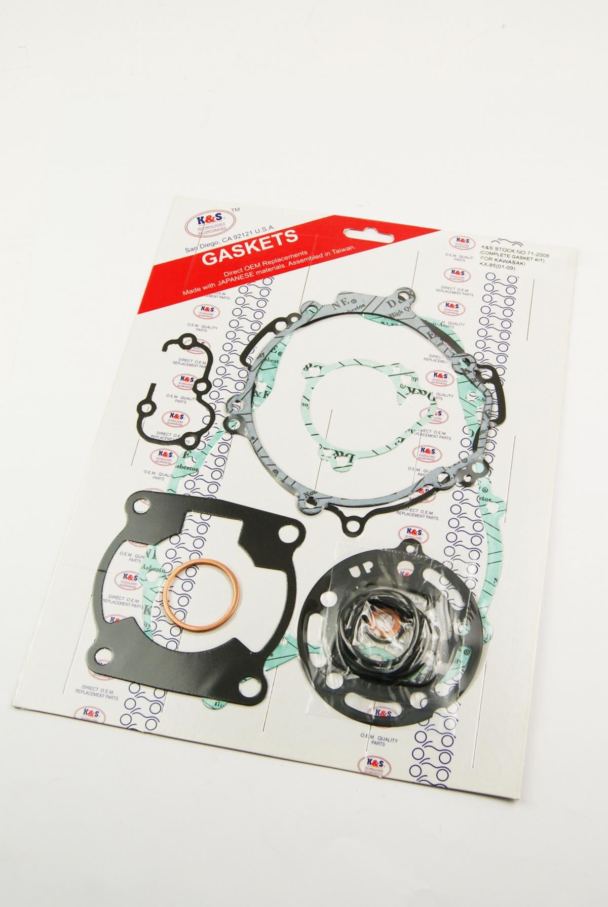 K&S Technologies GASKET FULL SET 01-13 KX85, K&S 71-2008