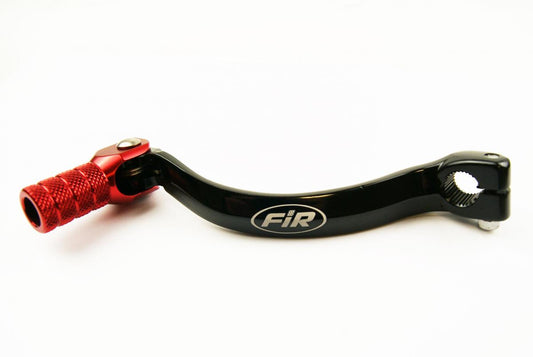 FIR GEAR LEVER SHIFT CR125 CR500, ALUMINIUM FORGED 24700-KZ4-J10, FIR BRAND, BLACK & RED