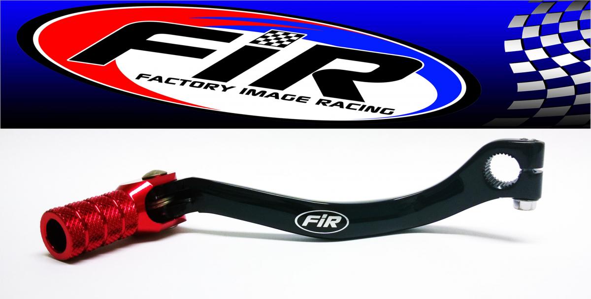 FIR GEAR LEVER SHIFT CR250 BLK/RD, FIR BRAND, BLACK / RED 24700-KZ3-J50, !! WILL NOT FIT 18-19 CRF MODELS !!