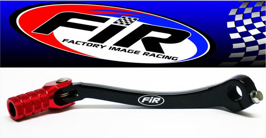 FIR GEAR LEVER SHIFT 09-16 CRF450R, ALUMINIUM FORGED 24700-MEN-A30, FIR BRAND, BLACK & RED