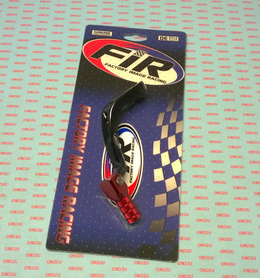 FIR GEAR LEVER SHIFT BETA 250-520, ALUMINIUM FORGED 006050008000, FIR BRAND, BLACK & RED