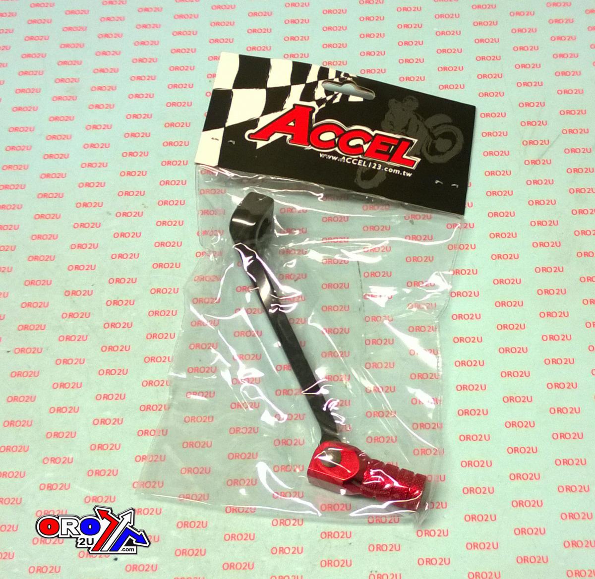 FIR GEAR LEVER SHIFT 17-18 CRF450R, BLACK/RED 24700-MKE-305