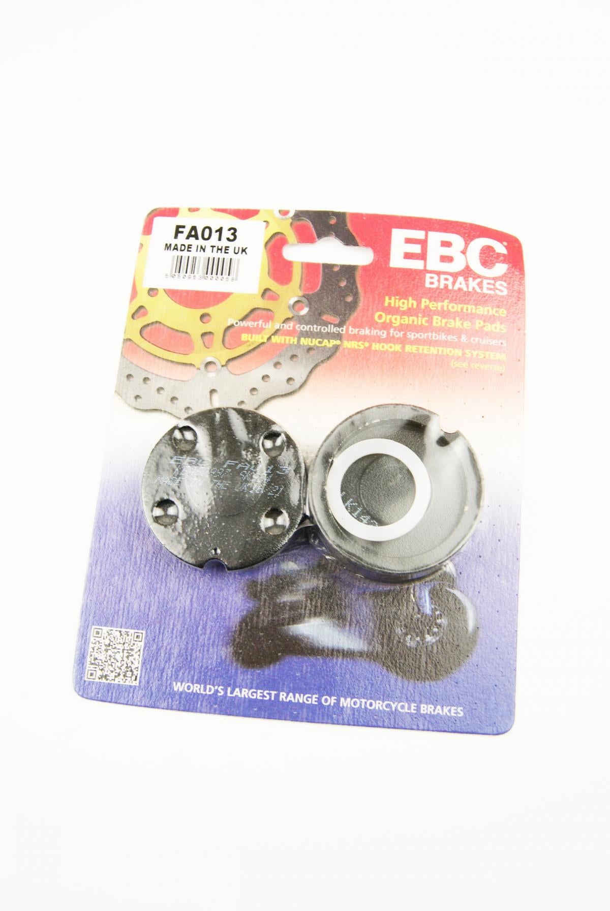 EBC BRAKE PADS DISC VD102, FA13