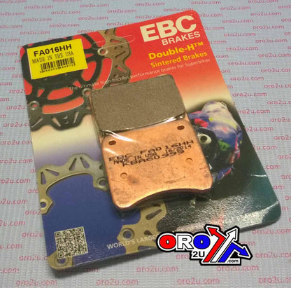 EBC BRAKE PADS DISC FA016HH EBC