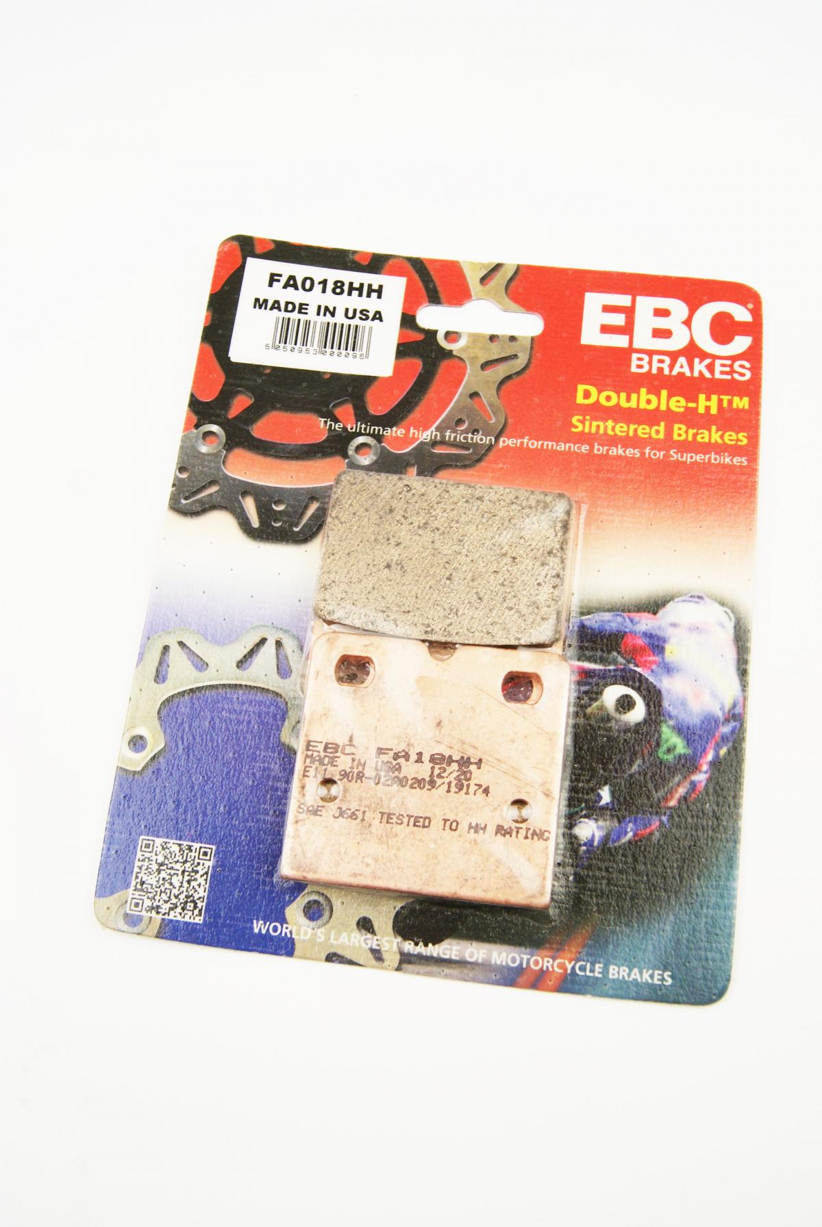 EBC BRAKE PADS DISC SINTERED METAL, EBC FA018HH