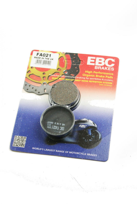 EBC BRAKE PADS DISC SEMI-METAL, EBC FA021 / FA21YFM ATV