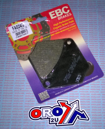 EBC BRAKE PADS DISC SEMI-METAL, EBC FA024/2 / FA24/2 HARLEY