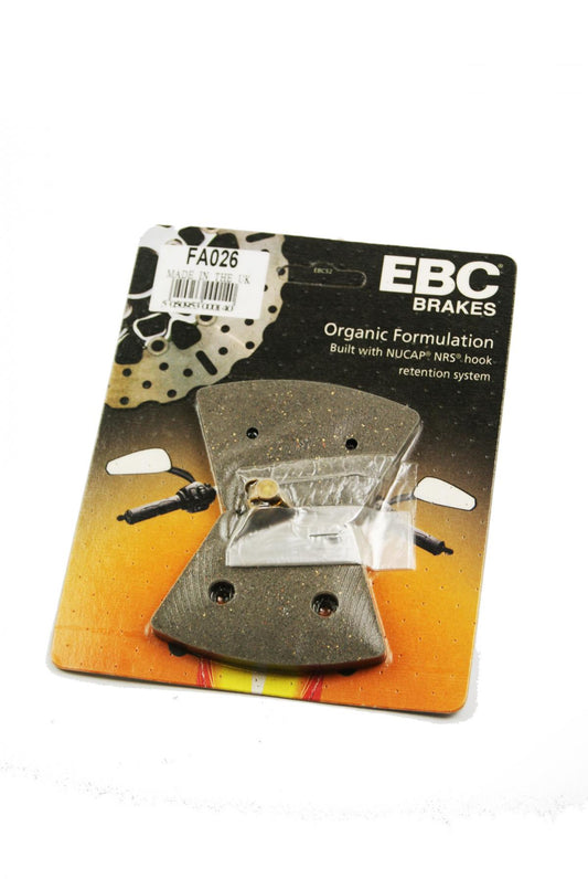 EBC BRAKE PADS DISC SEMI-METAL, EBC FA026 HARLEY DAVIDSON