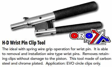 K&L Supply HD WRIST PIN CLIP TOOL, HARLEYS