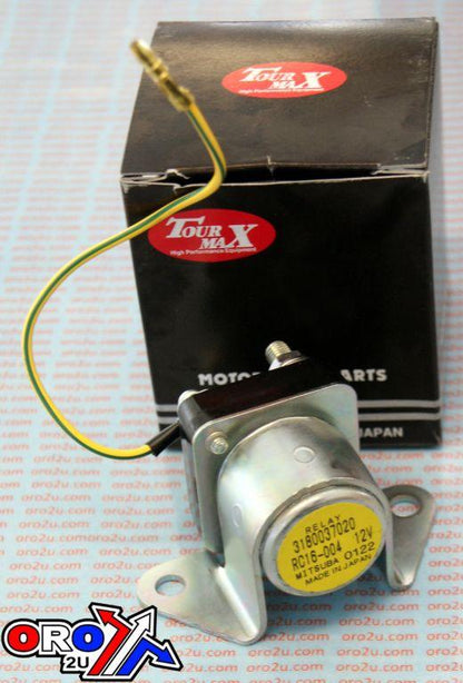 K&L Supply SOLENOID STARTER RELAY STREET, 31800-37020 31800-37021 SUZUKI GN, GS, K&L 21-2992 Made in Japan.