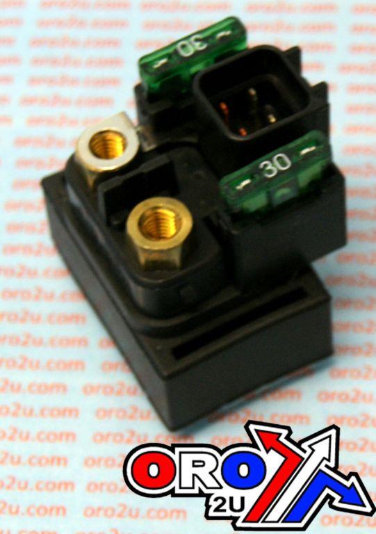 K&L Supply SOLENOID STARTER RELAY STREET TU250X 09,11, GSX-R600L1 11-12, DL650 V-Strom 04-09, DL6, 31800-06G00 31800-06G01 SUZUKI GSX, DL, 21-2960, 44-0998 MADE IN JAPAN