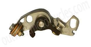 K&S Technologies CONTACT POINTS LH 30204-286-004, K&S 08-0004, Honda: CB350K 1968, 1970-72, CB350G 1973, CL350 1968, 1970-73, SL350 1969-70, 1972, CB360G/T 1