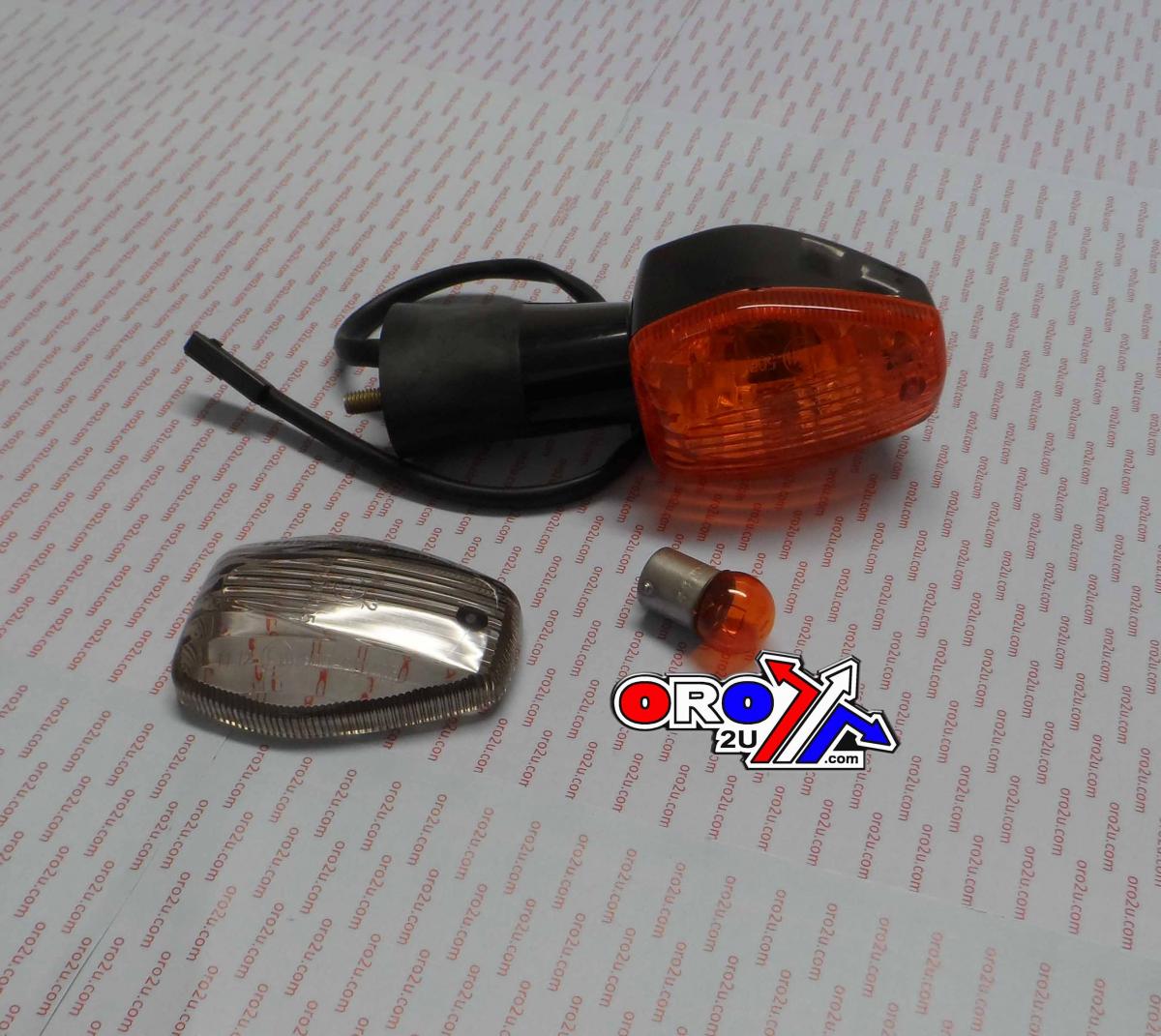 MTX INDICATOR AMBER / CLEAR LENS 70mm HONDA CBR 02> ANF 125R 345978