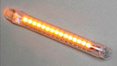 K&S Technologies LED MINI LIGHT BAR 115x8 AMBER KS25-9643