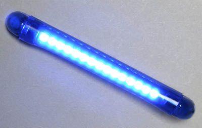 K&S Technologies LED MINI LIGHT BAR 115x8 BLUE KS25-9640