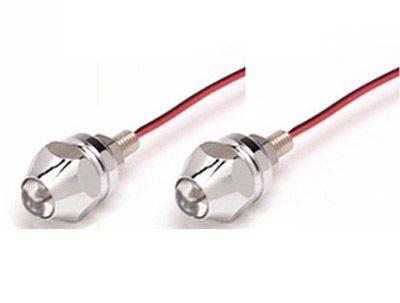 K&S Technologies LIGHTS IN BOLT LED RED/BLUE KS25-9100