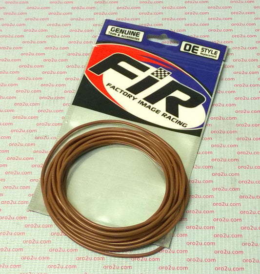 FIR ELECTRICAL WIRE BROWN 4 METRE, 0.75mm sq / 14 Amp Capacity.