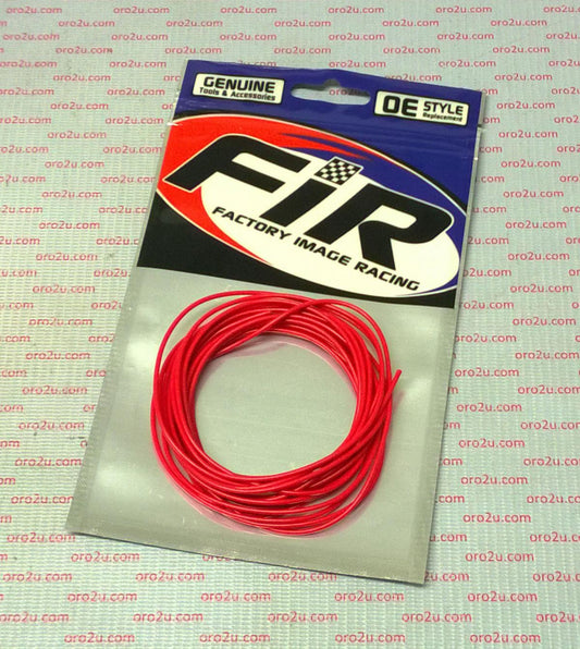 FIR ELECTRICAL WIRE RED 4 METRE, 0.75mm sq / 14 Amp Capacity.