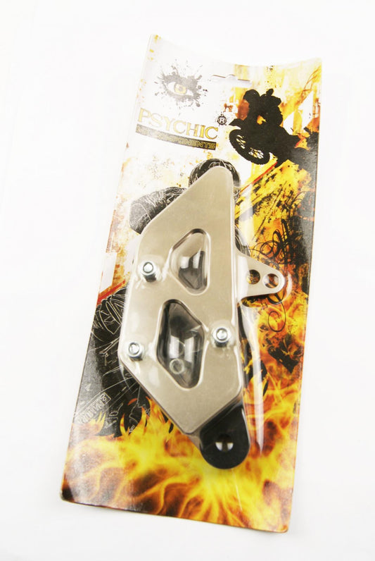 DIRT RACING  08-12 SX/SXF KTM CHAIN GUARD, W/BLOCK TITANIUM MX-03426