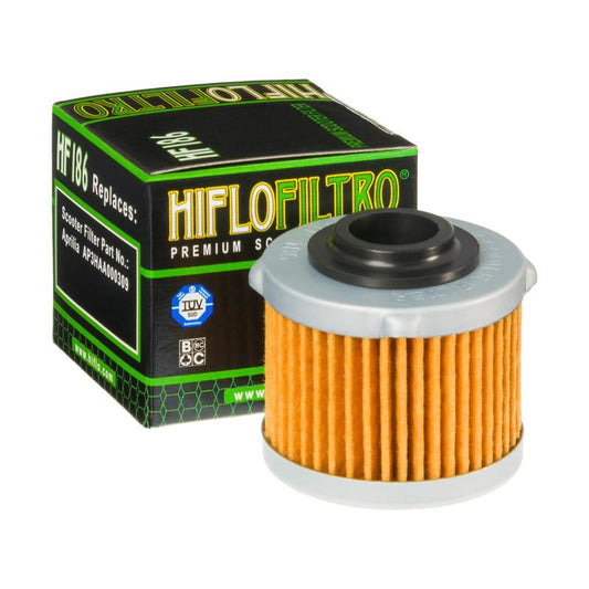 OIL FILTER HIFLO HF186, Aprilia AP3HAA000309