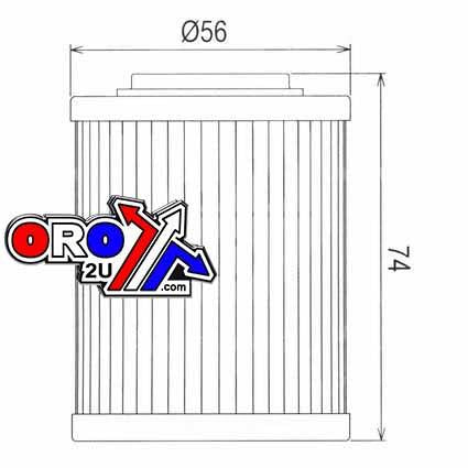 MTX OIL FILTER 420-256-188 HF152 MF8152