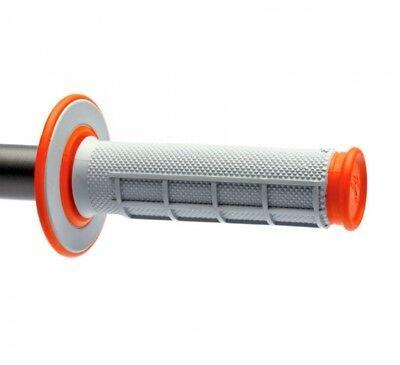 RENTHAL GRIP DUAL 50/50 ORANGE, 22/25mm, Renthal G155