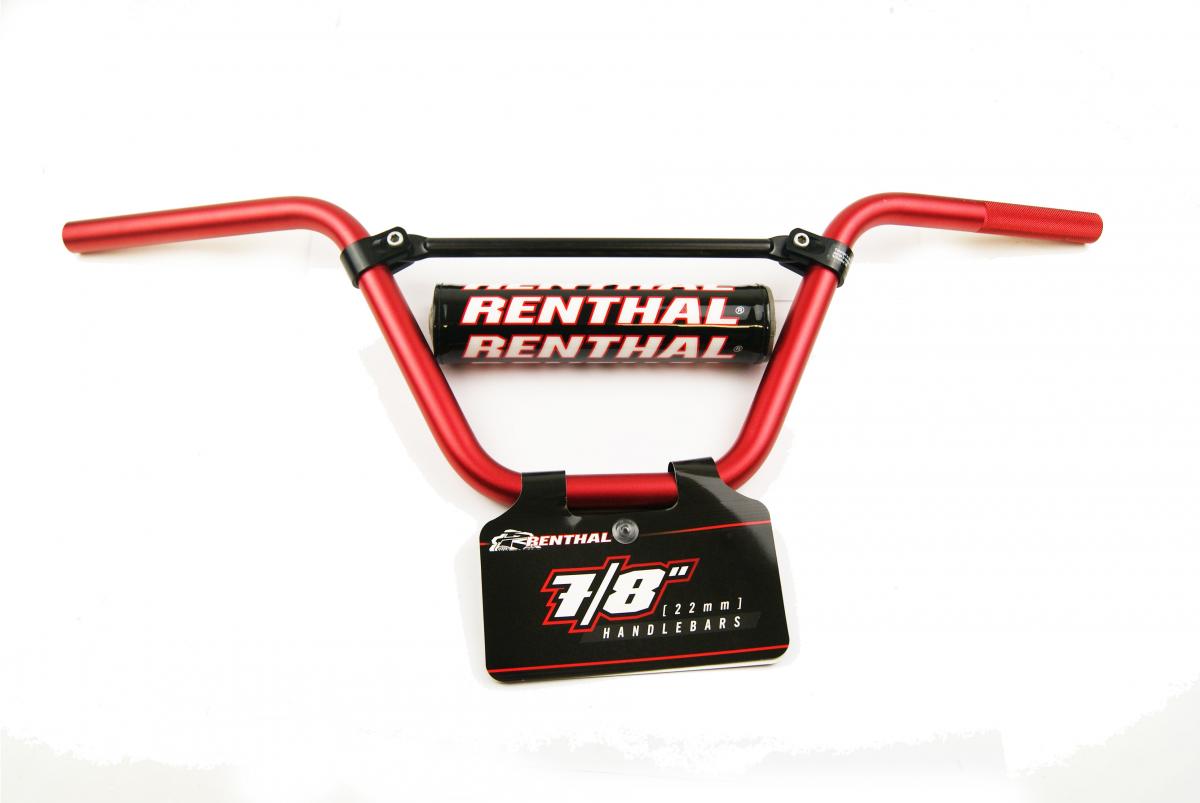 RENTHAL 50CC PLAYBIKE RED, Renthal 797-01-RD-08-219