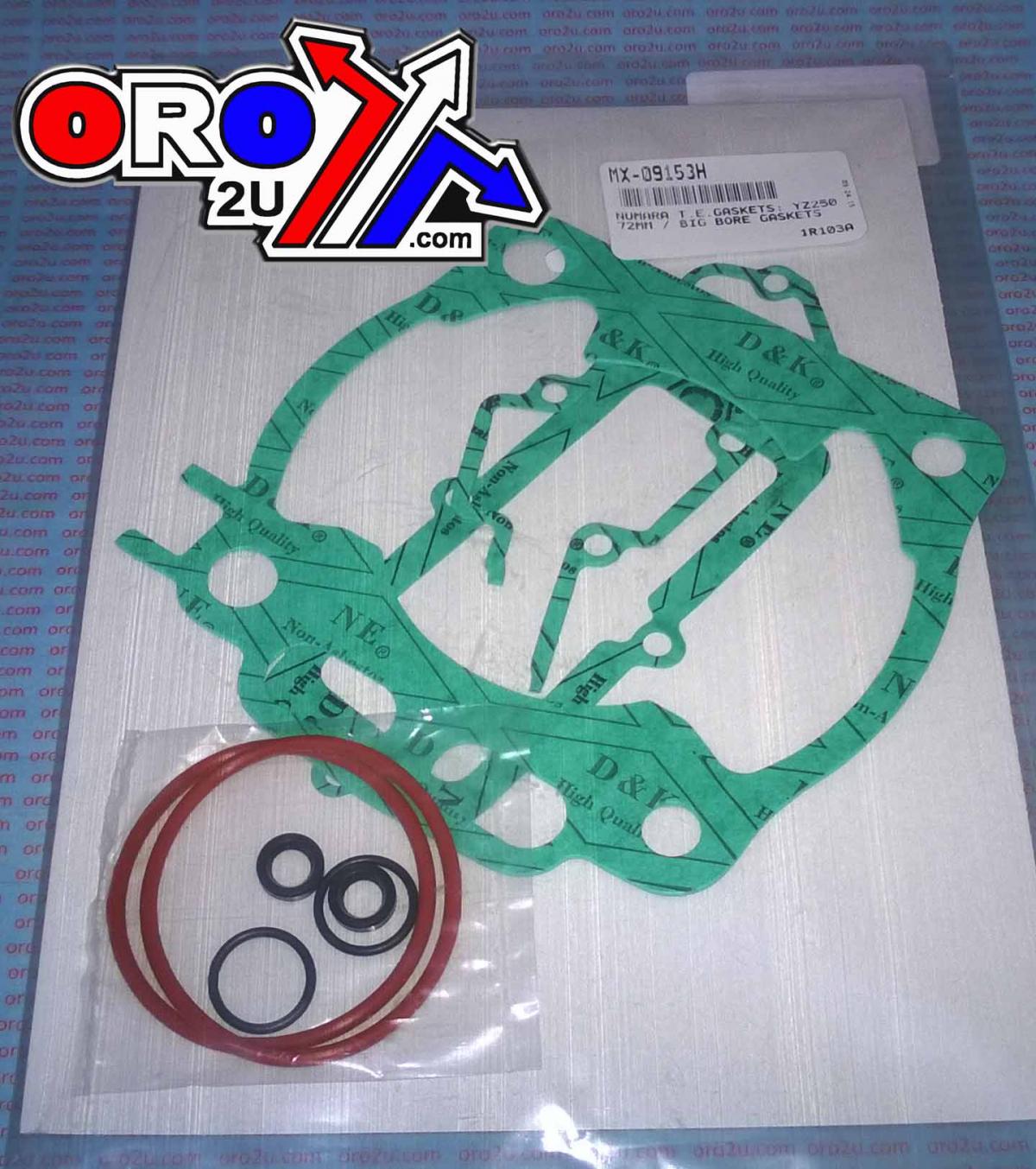 CYLINDER WORKS GASKET BIGBORE KIT YZ250 72mm, NAMURA MX-09153H 293cc