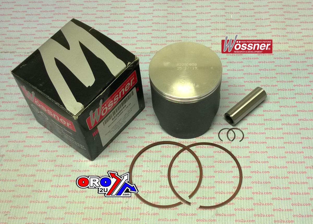 WOSSNER PISTON KIT 88-04 KX500 86.50, WOSSNER 8228D050 KAWASAKI MX