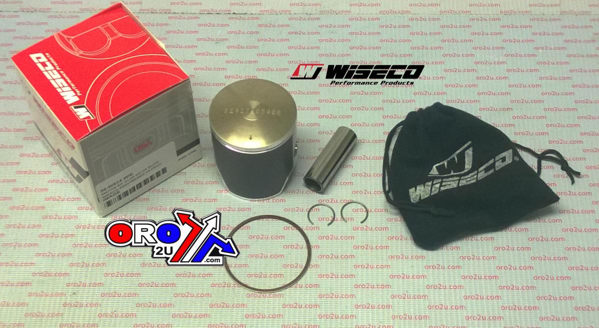 WISECO PISTON KIT 01-08 KX125 ELITE, WISECO RE927M05400 54.00mm, Racers Elite ArmorFit