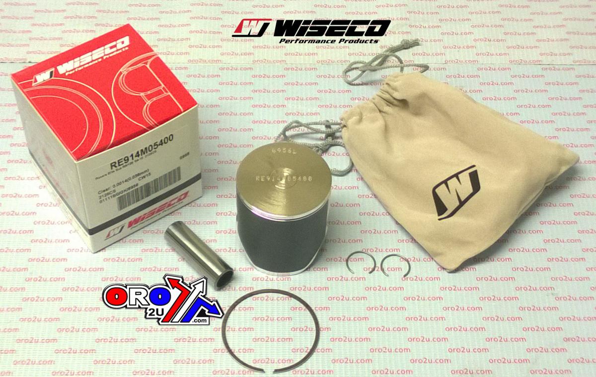 WISECO PISTON KIT 04-10 RM125 ELITE, WISECO RE914M05400 HONDA, Racers Elite ArmorFit