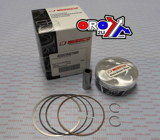 WISECO PISTON KIT 10-13 CRF250 76.80, WISECO 40003M07680B ARMOR GLIDE