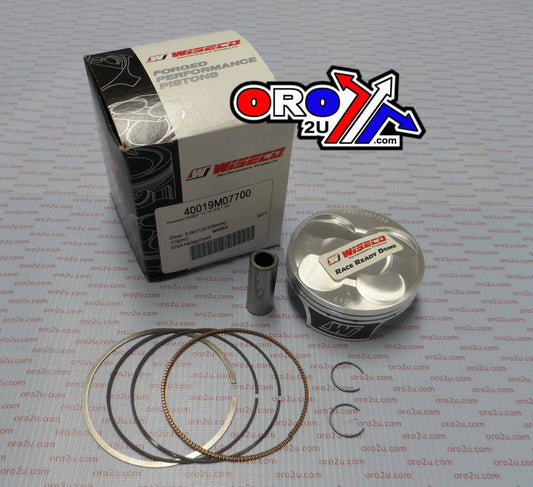 WISECO PISTON KIT 11-14 KX250F 77mm, WISECO 40019M07700B COMP 13.5:1