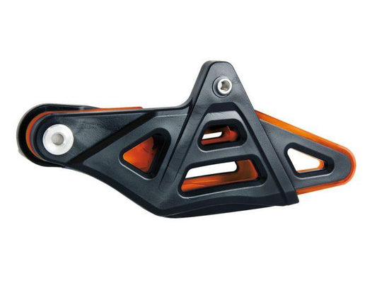 RETCH KTM  CHAIN GUIDE 14-21 EXC/EXC-F, 15-21 SX85, BLACK/ORANGE RETCH KTM