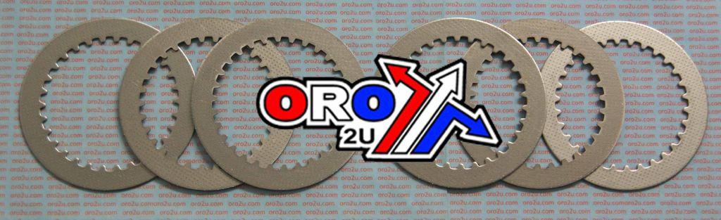 DIRT RACING  CLUTCH PLATE STEEL SET/6 KX80, MX-05016S KAWASAKI KX80 89-98