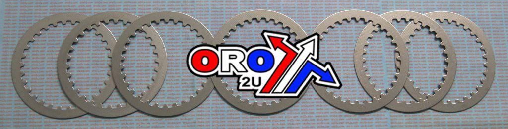 DIRT RACING  CLUTCH PLATE STEEL SET/7 RM KX, KAWASAKI KX250 SUZUK RM250, MX-03223S