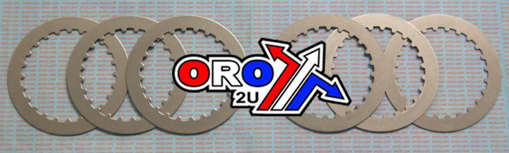 DIRT RACING  CLUTCH PLATE STEEL SET/6 XR400, MX-03585S HONDA 96-04 XR400