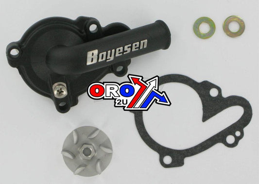 BOYESEN WATER PUMP COVER 01-13 YZ250F, 01-13 WR250F SUPERCOOLER, WATER PUMP KIT BOYESEN WPK37B