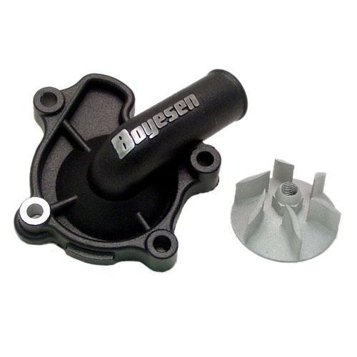 BOYESEN WATER PUMP COVER 04-09 CRF250R, SUPERCOOLER BOYESEN WPK-07B, BLACK