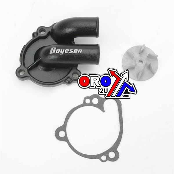 BOYESEN WATER PUMP COVER 01-23 KX85, SUPERCOOLER BOYESEN WPK-10B