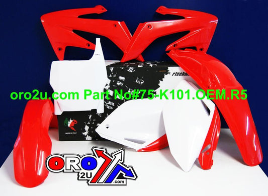 RTECH PLASTIC KIT/5 CRF250 04-05