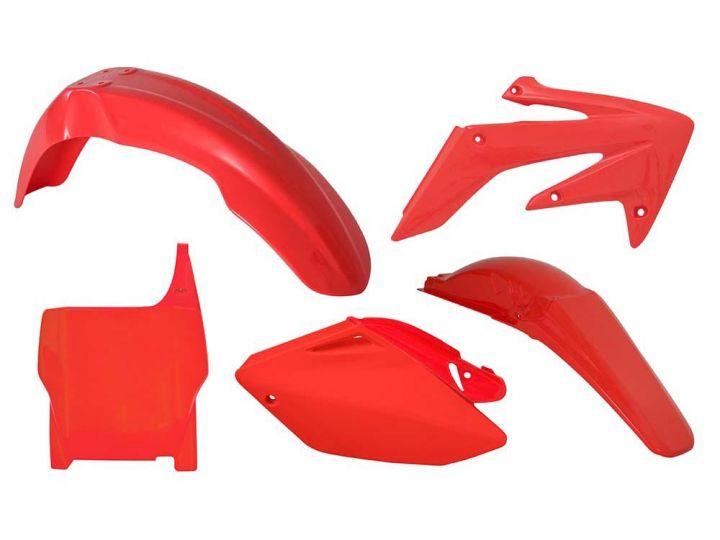 RTECH PLASTIC KIT/5 06-07 CRF250 RED