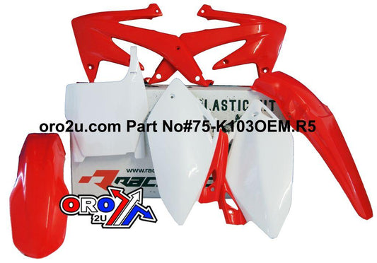 RTECH PLASTIC KIT/5 CRF450 05-06