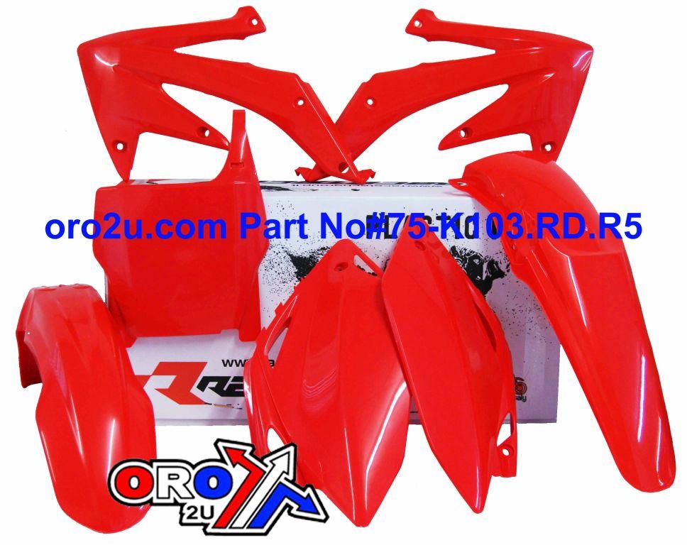 RTECH PLASTIC KIT/5 CRF450 05-06