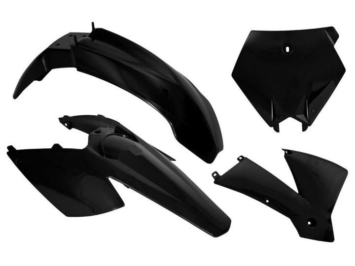 RETCH KTM  PLASTIC KIT/4 KTM 05-06 BLACK