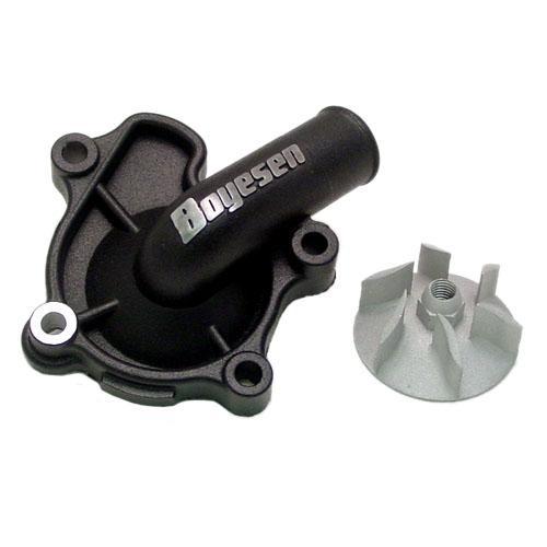 BOYESEN WATER PUMP COVER 10-17 CRF250R, SUPERCOOLER BOYESEN WPK-07AB, BLACK