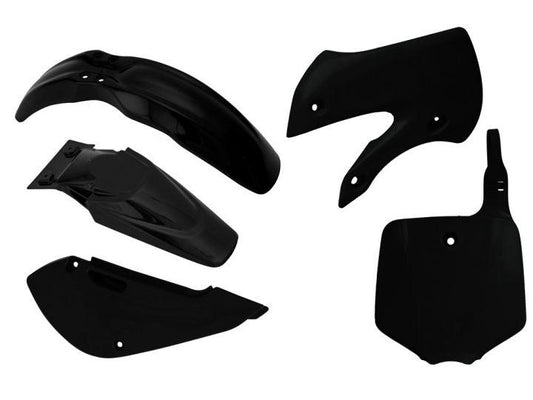 RETCH KAWASAKI PLASTIC KIT/5 KX65 01-23 BLACK